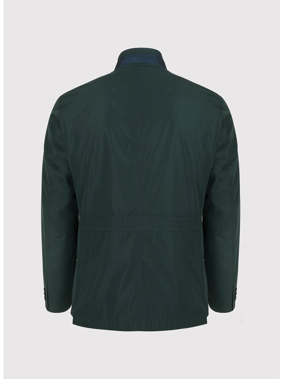 Pako Lorente Pako Lorente Kurtka przejściowa P20SF-5X-009 Zielony Classic Fit