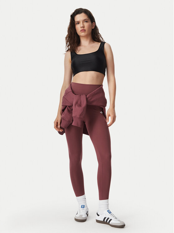 adidas adidas Legginsy Essentials Tights KV9151 Brązowy Slim Fit