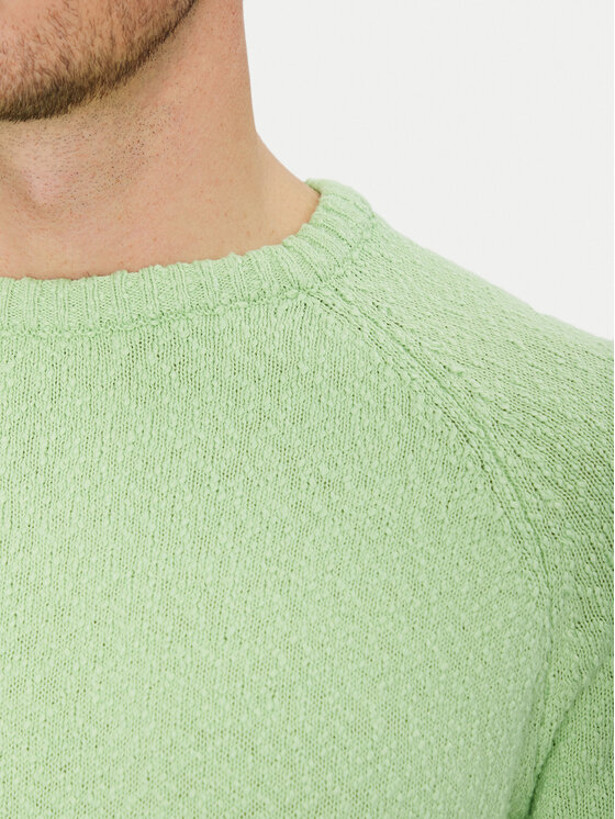 Blend Blend Sweter 20717701 Zielony Regular Fit