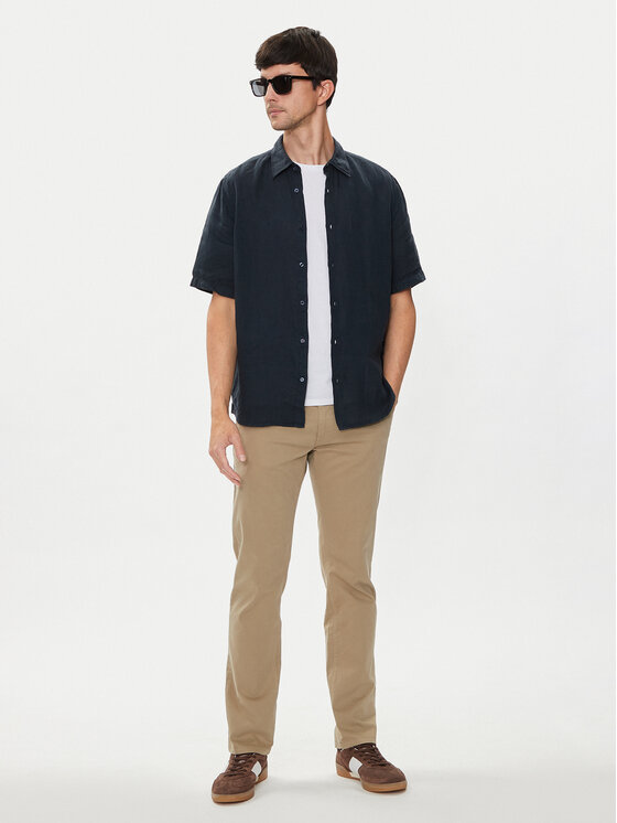 BOSS Boss Ing Rash_2 50489345 Sötétkék Regular Fit