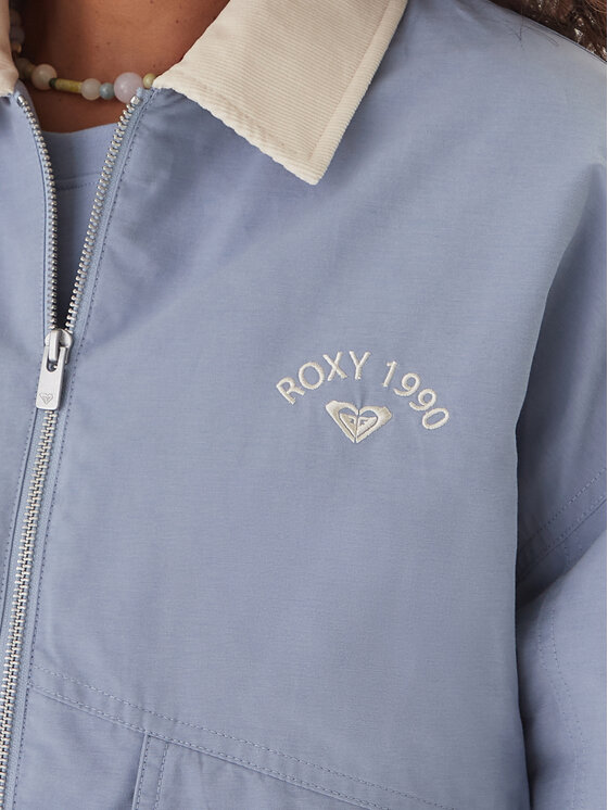 Roxy Roxy Bunda pro přechodné období ERJJK03672 Modrá Regular Fit