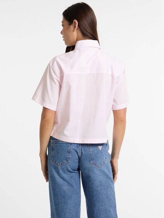 Guess Jeans Guess Jeans Top 173643 Rosa Classic Fit