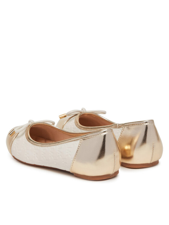 MICHAEL Michael Kors MICHAEL Michael Kors Μπαλαρίνες Kenya Bow MK01365256 Εκρού