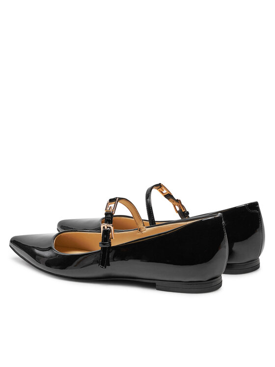 Guess Guess Балеринки Dannel FLFDAN PAF08 Черен