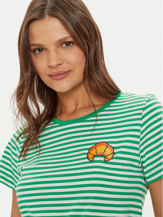 Noisy May Noisy May Tricou 27025691 Verde Regular Fit
