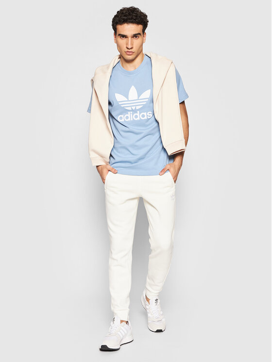adidas Marškinėliai adicolor Classics Trefoil Tee H06638 Mėlyna Regular Fit  • Modivo.lt