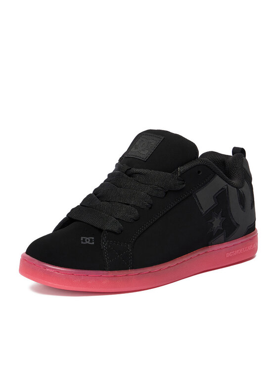 DC Shoes DC Shoes Sneakersy EO-COURT GRAFFIK LE DC02894001 Czarny
