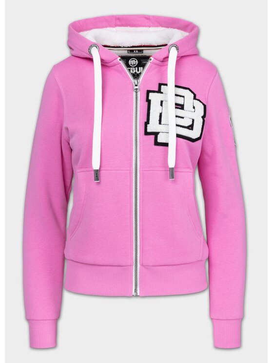 PITBULL PITBULL Bluza RUFFINA PB Różowy Regular Fit