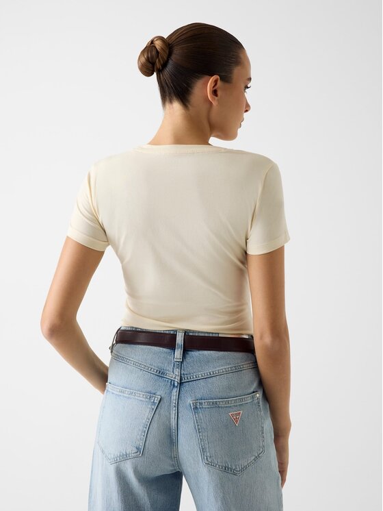 Guess Guess Футболка 180406 Бежевий Classic Fit