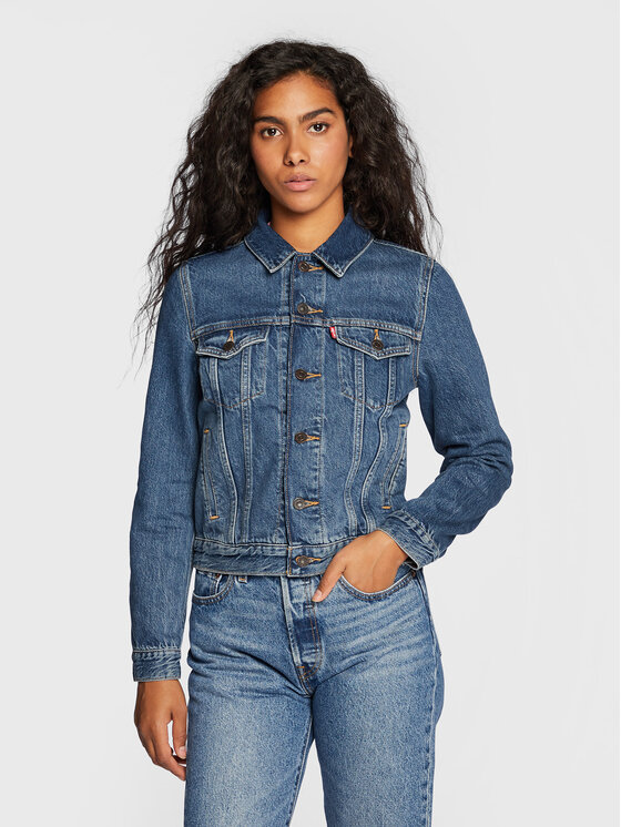 Levi's® Levi's® Jeansová bunda Original Trucker 29945-0063 Tmavomodrá Regular Fit