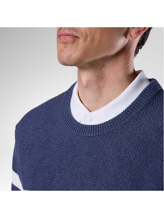 Rossignol Rossignol Sweter M Knitted Cn Sweater Granatowy Regular Fit