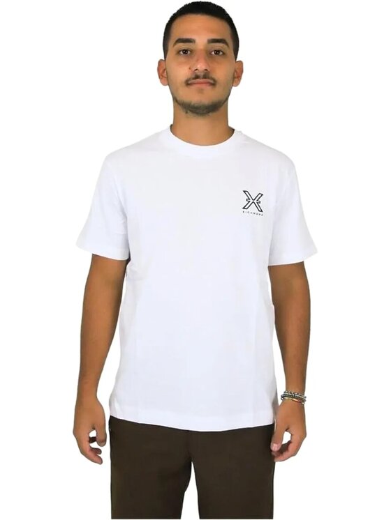 Richmond X Richmond X T-shirt UMA24001TS Bianco Regular Fit