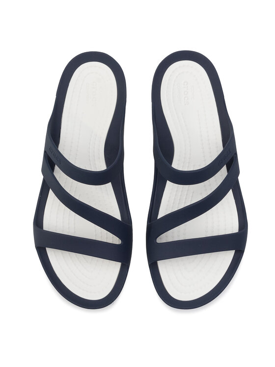 Crocs Crocs Pantoletten Swiftwater Sandal W 203998 Dunkelblau