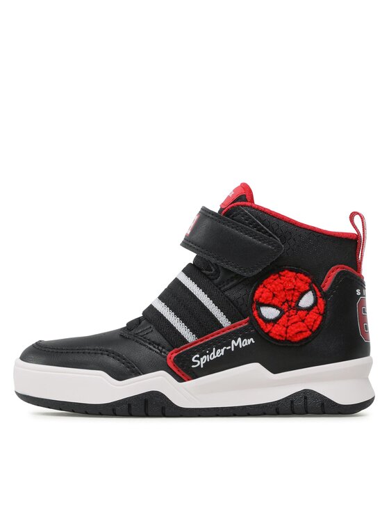 Geox Geox Sneakersy SPIDER-MAN J Perth Boy J367RD 05411 C0048 M Czarny