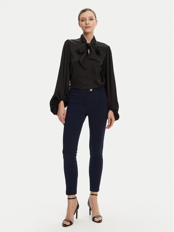 Rinascimento Rinascimento Pantaloni din material CFC0122742003 Bleumarin Regular Fit
