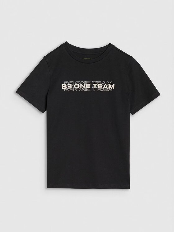 4F 4F T-shirt 4FJWSS25TTSHM2186-20S Nero Regular Fit