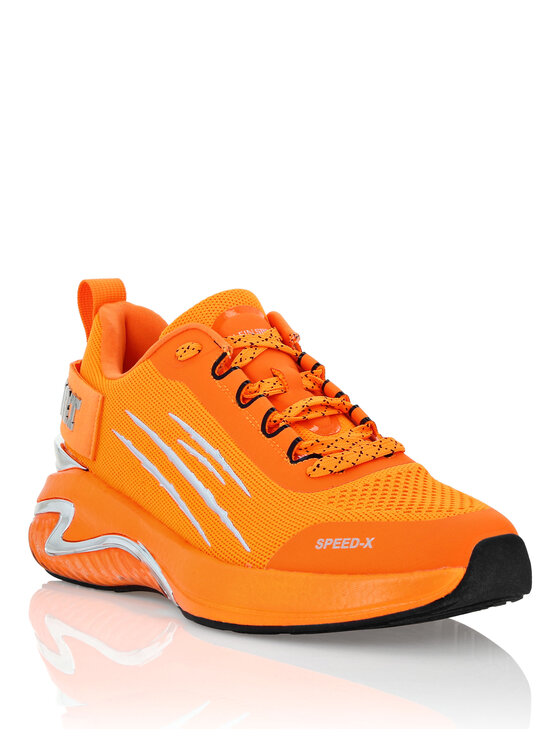 Plein Sport Plein Sport Sneakersy 25545 Pomarańczowy