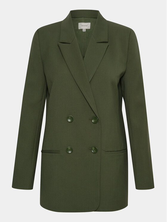 Gestuz Gestuz Sakoi 10906812 Zelena Regular Fit