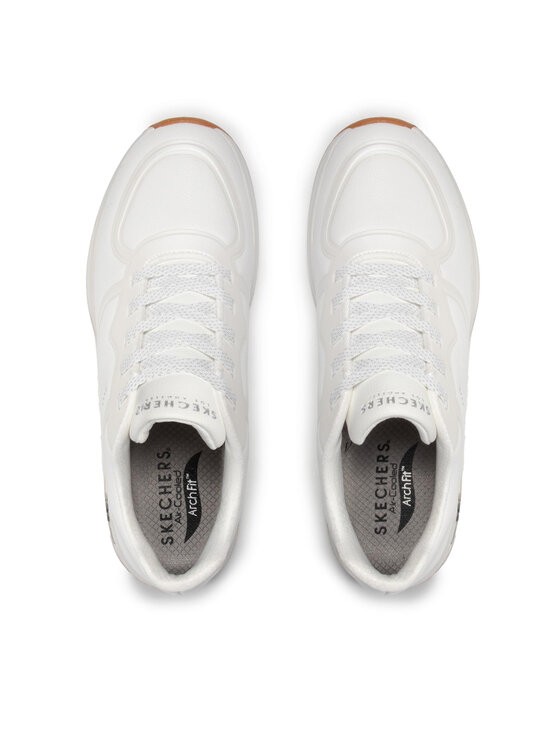 Skechers Skechers Sneakersy Mile Makers 155570/WHT Biały