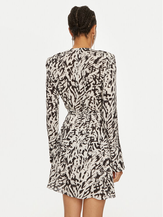 Patrizia Pepe Patrizia Pepe Vsakodnevna obleka 8A1397 A463-FE84 Bela Regular Fit