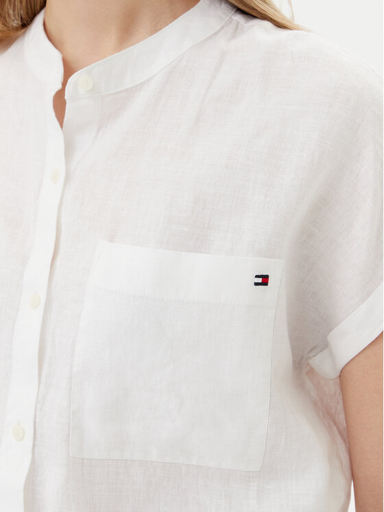 Tommy Hilfiger Tommy Hilfiger Сорочка WW0WW44715 Білий Regular Fit