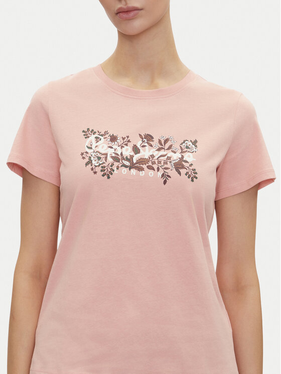 Pepe Jeans Pepe Jeans T-shirt Rosalind PL506034 Ružičasta Regular Fit