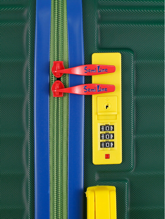 Semi Line Semi Line Veliki kofer T5936-3 Zelena