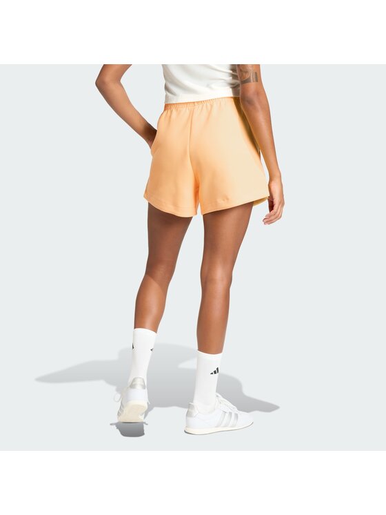 adidas adidas Sportiniai šortai Soft Lux KA6998 Oranžinė Loose Fit