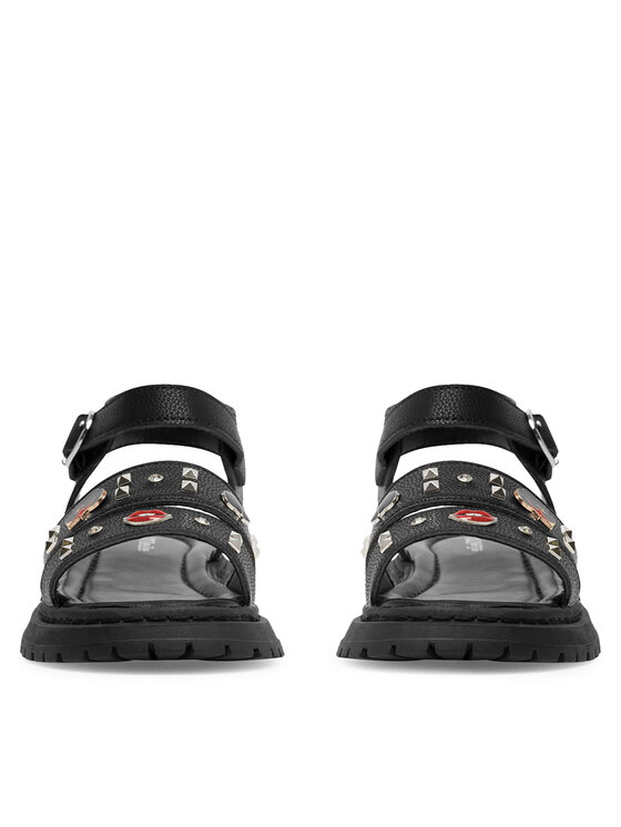 DeeZee DeeZee Sandály CM230805-2 Černá