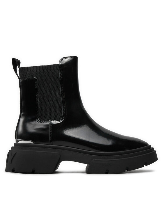 DKNY DKNY Kotníková obuv s elastickým prvkem Fenella K4400981 Černá