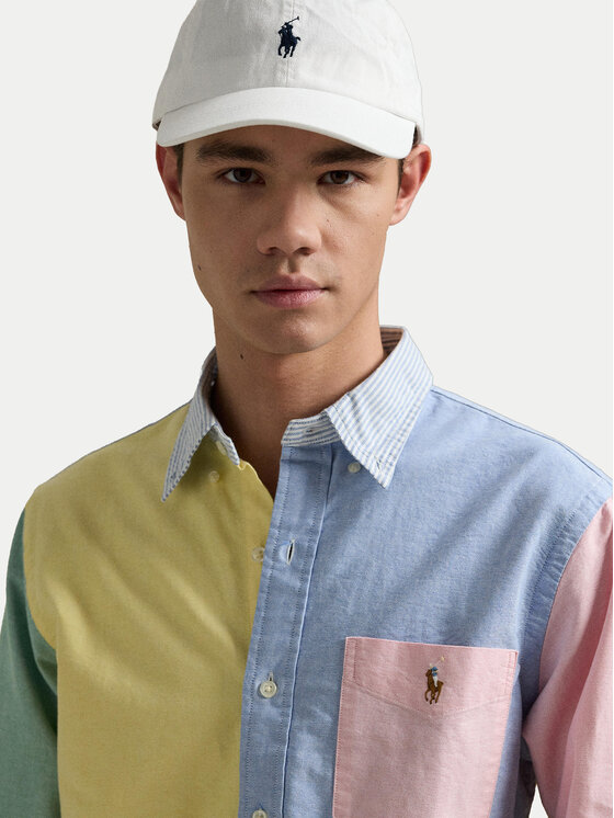 Polo Ralph Lauren Polo Ralph Lauren Πουκάμισο 710928919001 Έγχρωμο Custom Fit