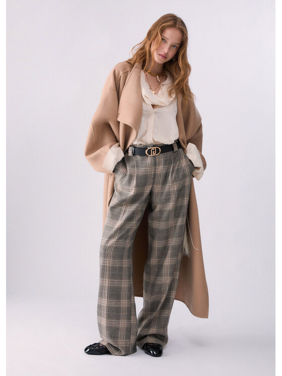 Liu Jo Liu Jo Pantalone da abito CF6080T859AL9629 Beige Regular Fit