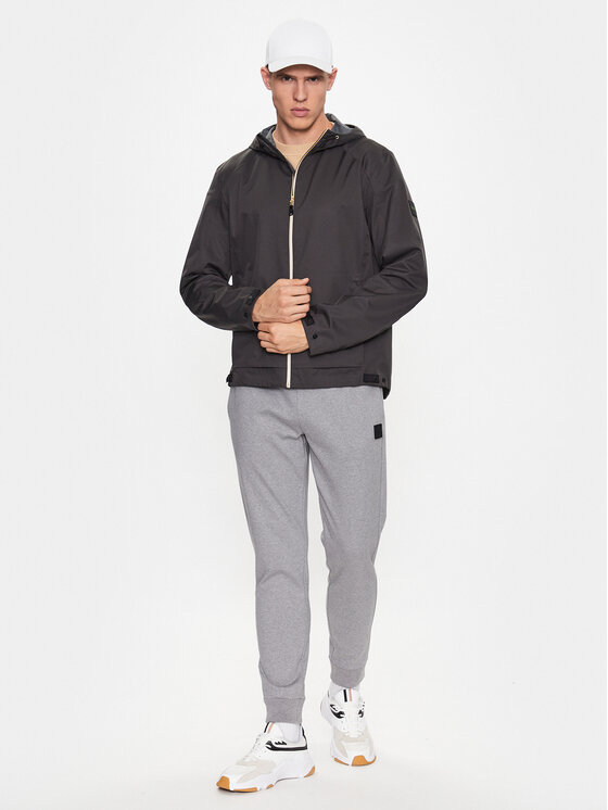 BOSS Boss Демісезонна куртка 50491906 Сірий Regular Fit