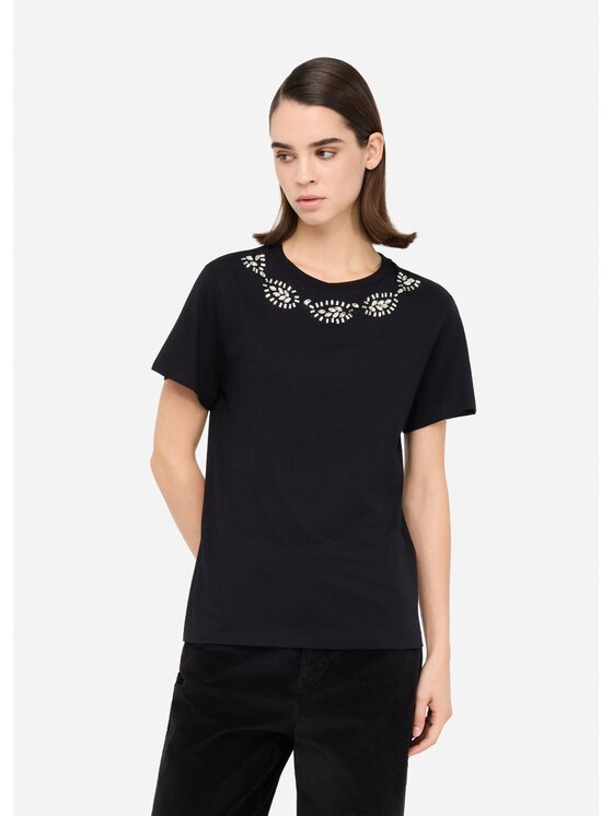 Liu Jo Liu Jo T-shirt MF5344J6308L9019 Nero Regular Fit