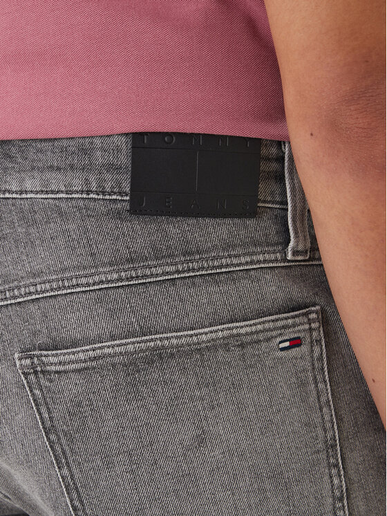 Tommy Jeans Tommy Jeans Τζιν σορτσάκια Ronnie DM0DM22975 Γκρι Regular Fit