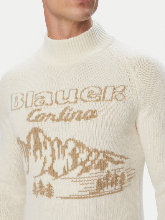 Blauer Blauer Dolcevita Pianozey 26WBLUM10616 Crema Regular Fit