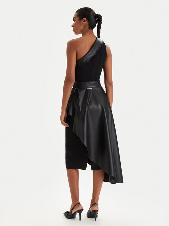 KARL LAGERFELD KARL LAGERFELD Abito da cocktail B1W13002 Nero Slim Fit