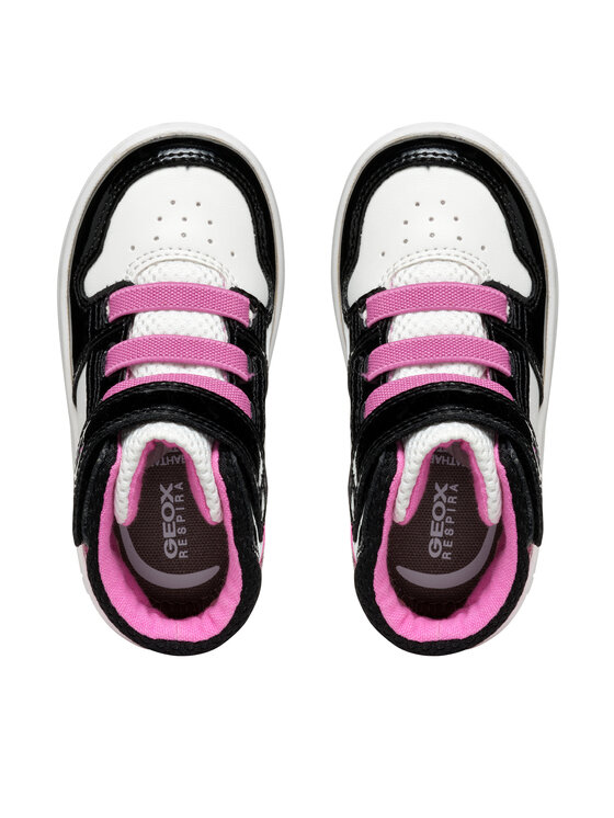 Geox Geox Сникърси B Eclyper Girl B465MA 0BCKC C0404 S Бял