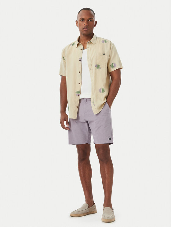Billabong Billabong Kratke hlače iz tkanine ABYWS00189 Vijolična