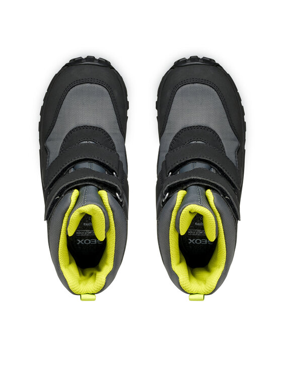 Geox Geox Škornji za sneg J Himalaya B Abx J46FRE 0FU50 C1267 M Siva