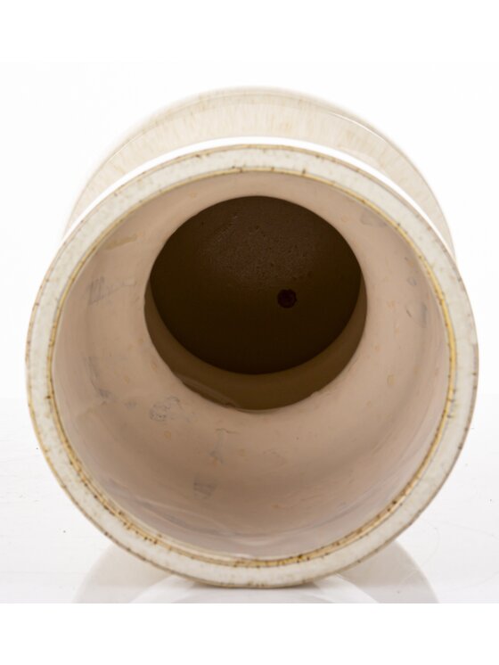 MIAhome MIAhome Wazon ceramiczny 30x14,5x14,5 cm MEZANIO Biały