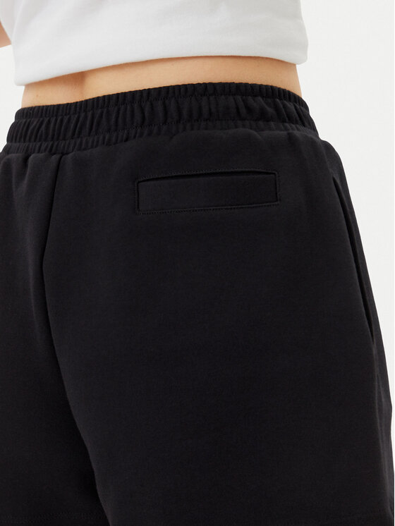 Guess Guess Pantaloni scurți sport V5GD19 KC3D2 Negru Relaxed Fit