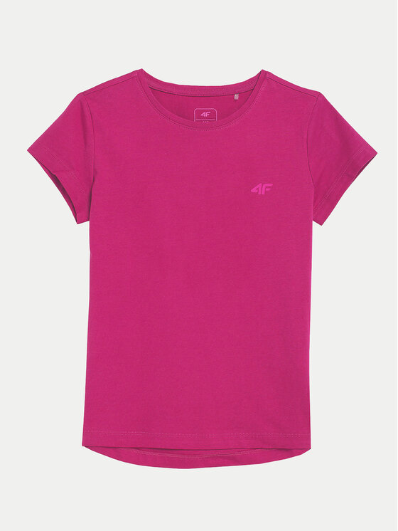 4F 4F Тишърт 4FJWSS24TTSHF1110 Розов Regular Fit