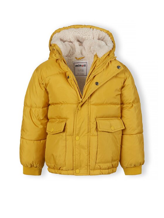 minoti minoti Kurtka zimowa 27coat1 Żółty Regular Fit