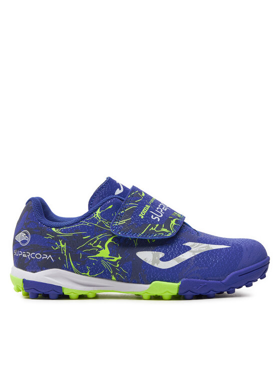 Joma Joma Boty na fotball Super Copa Jr Turf SCJW2404TFV Modrá
