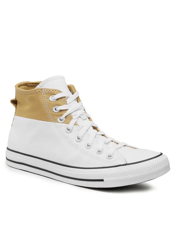 Converse Converse Plátenky Chuck Taylor All Star Crafted Patchwork A04511C Biela