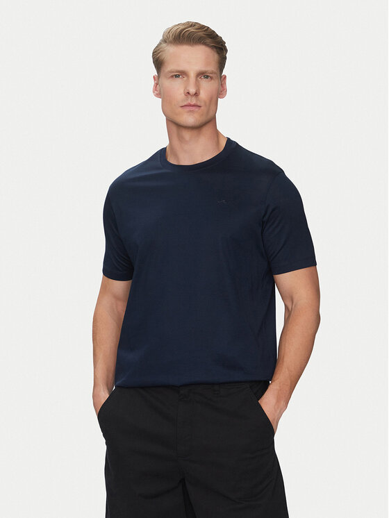 Paul&Shark Paul&Shark T-krekls 25411015 Tumši zils Regular Fit