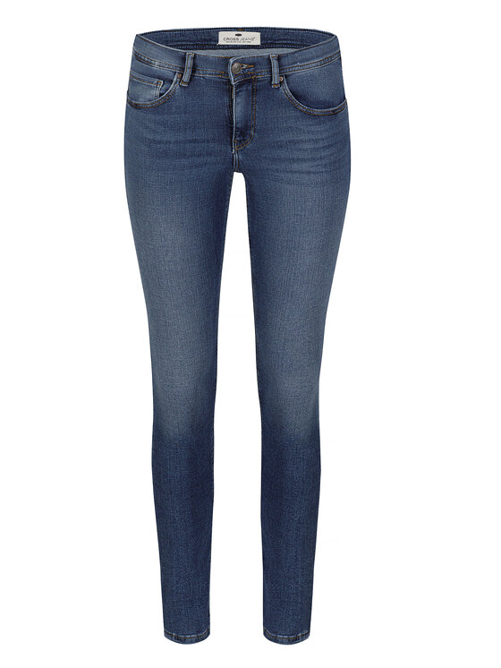 Cross Jeans Cross Jeans Jeansy P 439-015 Niebieski Super Skinny Fit
