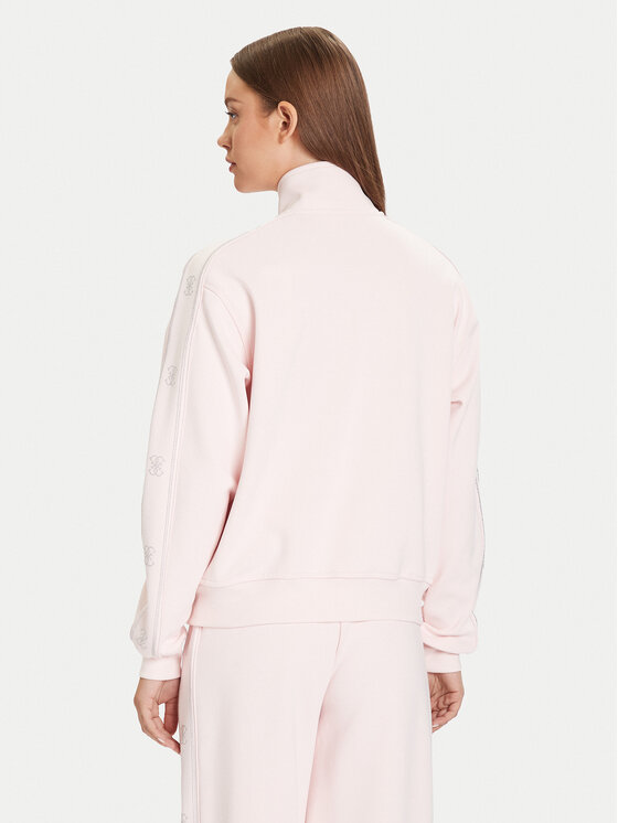 Guess Guess Majica dugih rukava V5BQ15 KCX22 Ružičasta Regular Fit