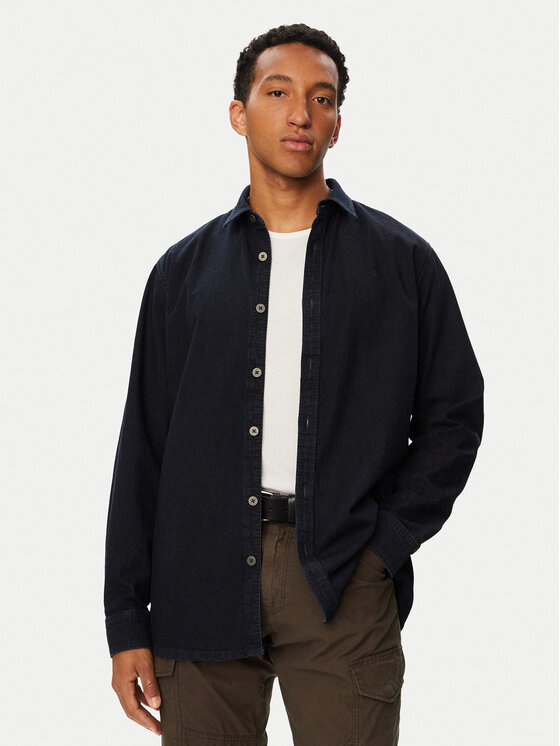 G-Star G-Star Raw Τζιν πουκάμισο Clean D28914-D539 Σκούρο μπλε Regular Fit